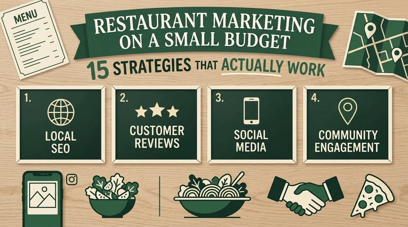 Restaurant Marketing on a Small Budget: 15 Strategies That Actually Work